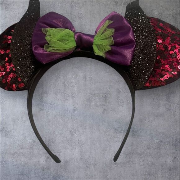 Disney 100th Anniversary Villains 4 Piece Ear Headband Set - Picture 7 of 16